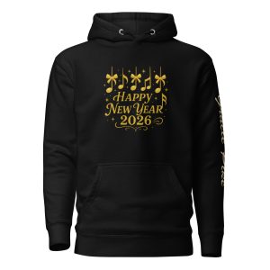 Happy New Years Hoodie (Black)
