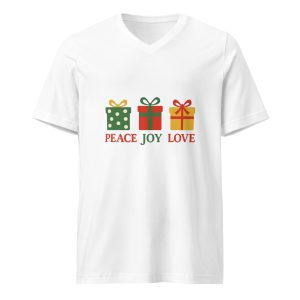 Peace Joy Love V-Neck T-Shirt