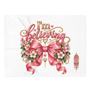 I'm Believing Throw Blanket