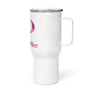 Gracie Pike Fall Travel mug with a handle