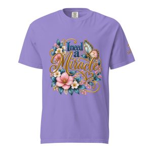 Unisex garment-dyed heavyweight t-shirt