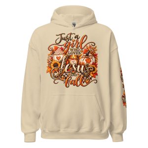 Just a girl who loves fall Unisex Hoodie