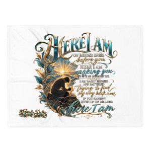 Here I am Throw Blanket