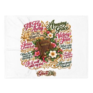The Hymns that saved soul Throw Blanket